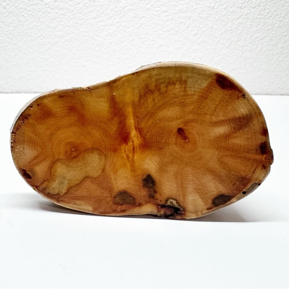 Hand Crafted Wood Spindle Bud Vase S4